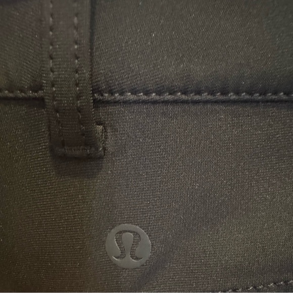 LULULEMON City Sleek 5 Pocket Wide-Leg High Rise 7/8 Length Pant Black Sz 28 - Picture 9 of 10